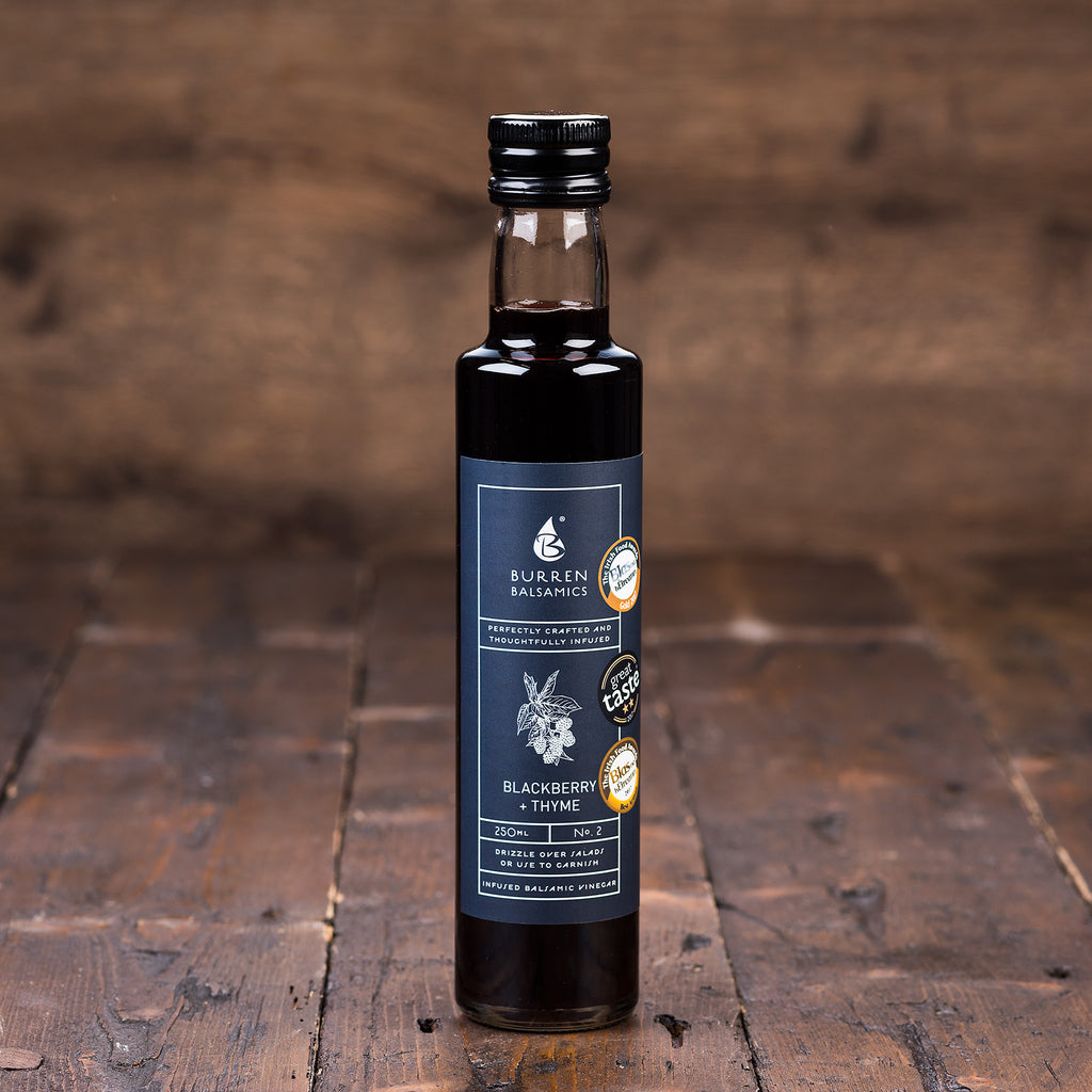 Balsamic Vinegar with Blackberry & Thyme by Burren Balsamics