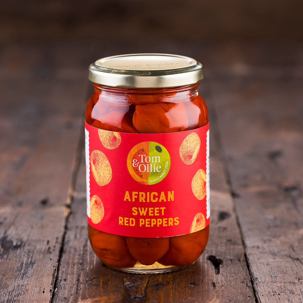 African Sweet Red Peppers