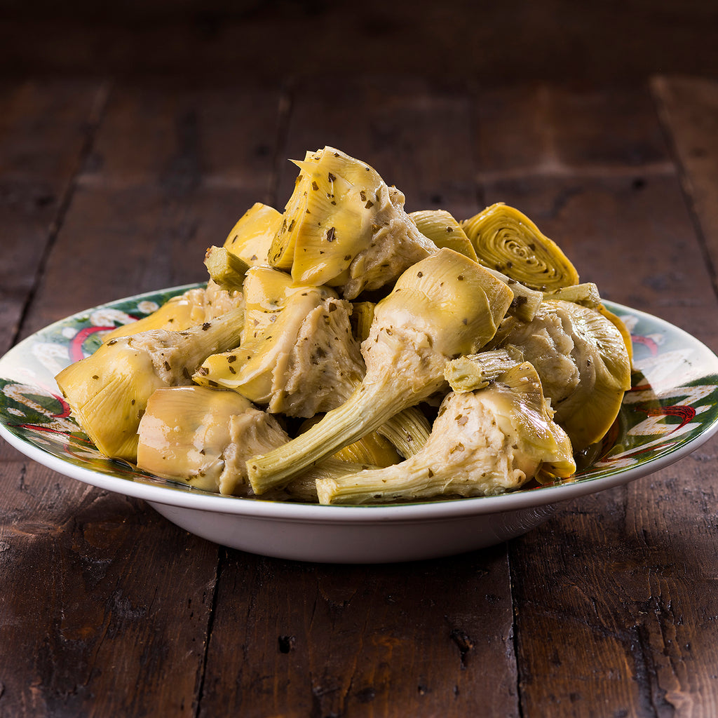 Roman Style Artichokes with Olive Oil