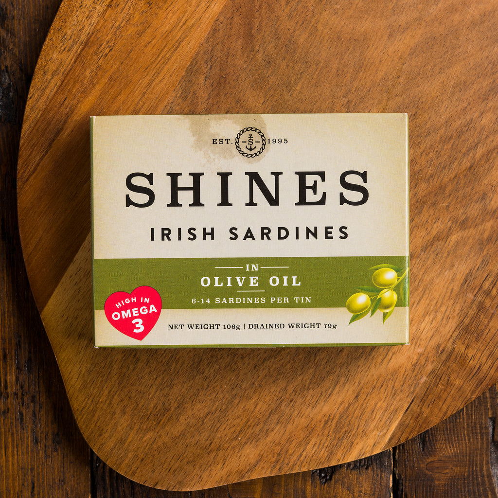 Shines Irish Sardines in Olive Oil