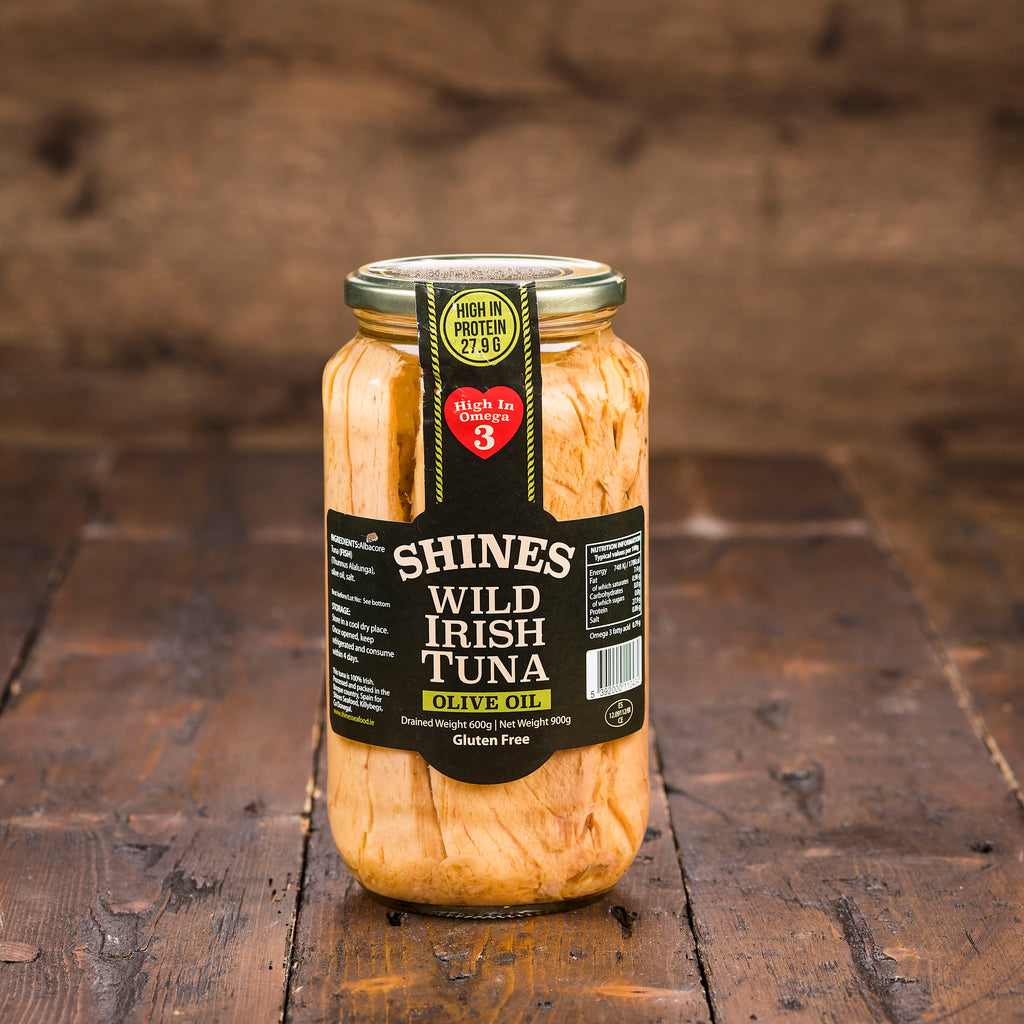 Shines Wild Irish Tuna in Olive Oil